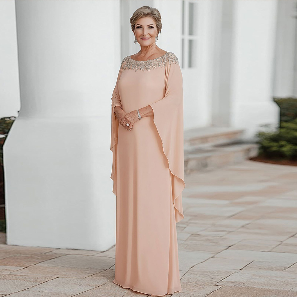 Men'S Formal Wear For Wedding Guest - Длинное платье для матери невесты на