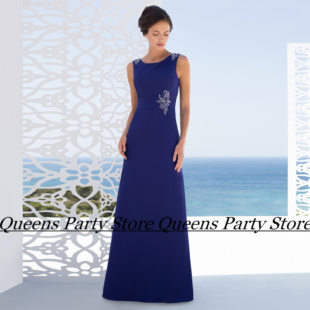 Men'S Formal Wear For Wedding Guest - Классическое платье для матери невесты, темно-синее