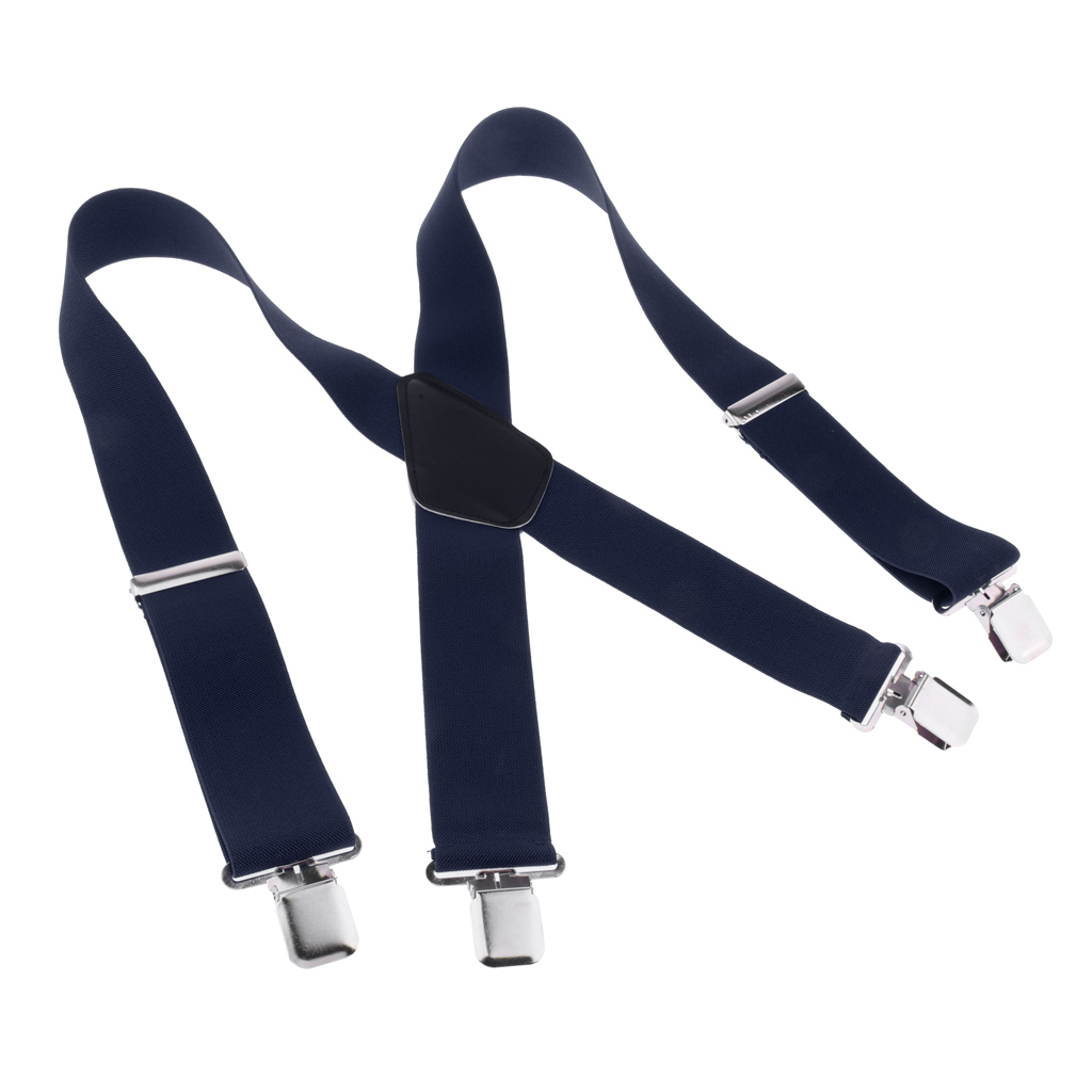 Suspender Clip Formal - Мужские регулируемые подтяжки с X-образной спинкой