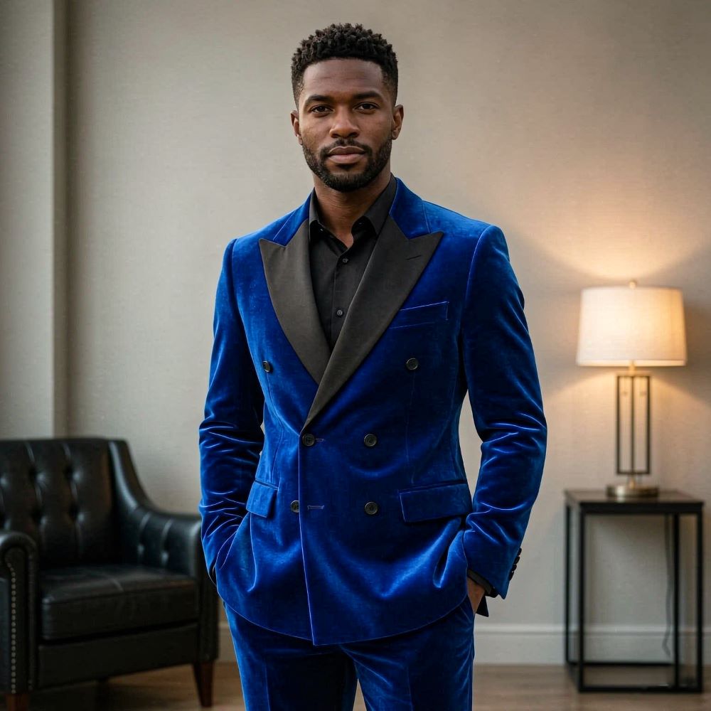 Формальные бархатные костюмы д – обзор и цена Men Formal Wear Fashion