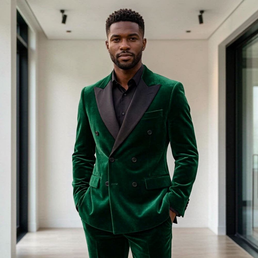 Формальные бархатные костюмы д – обзор и цена Men Formal Wear Fashion