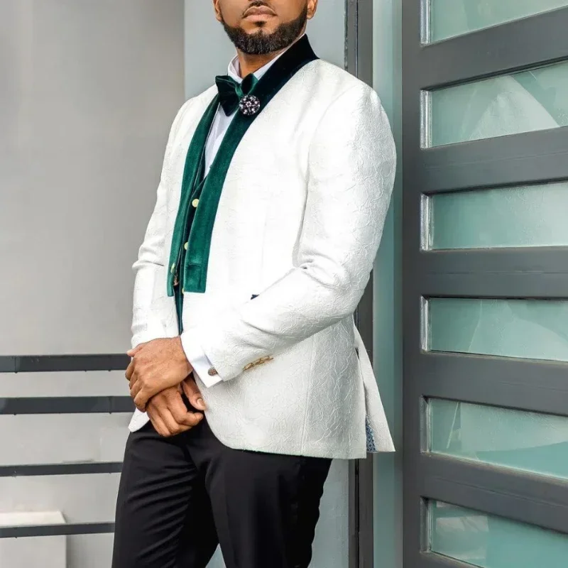 Африканские свадебные костюмы  – обзор и цена Men Formal Wear Clothes
