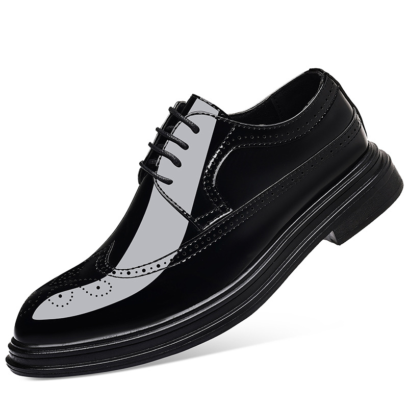 Мужские лакированные туфли-бро – обзор и цена Patent Leather Oxford