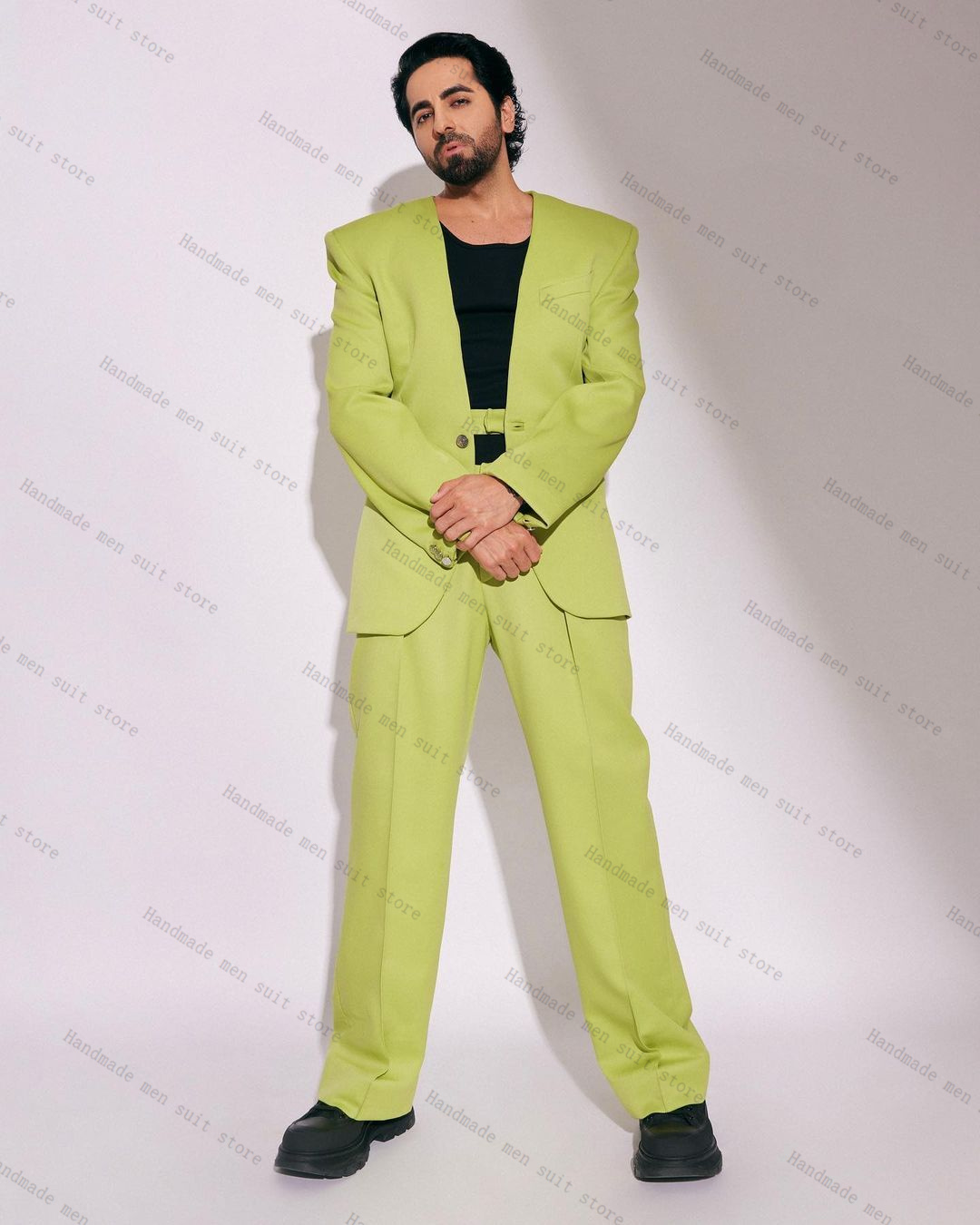 Модный зеленый мужской костюм, – обзор и цена Men'S Formal Wear For Wedding Guest