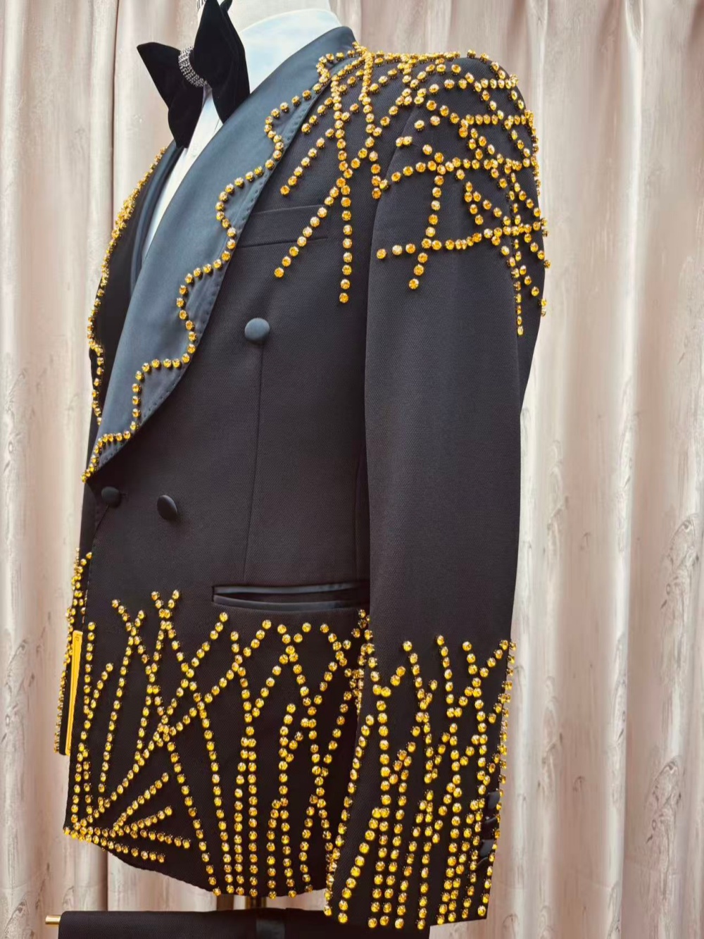 Мужской Изысканный Костюм с Би – обзор и цена Men Formal Wear Clothes