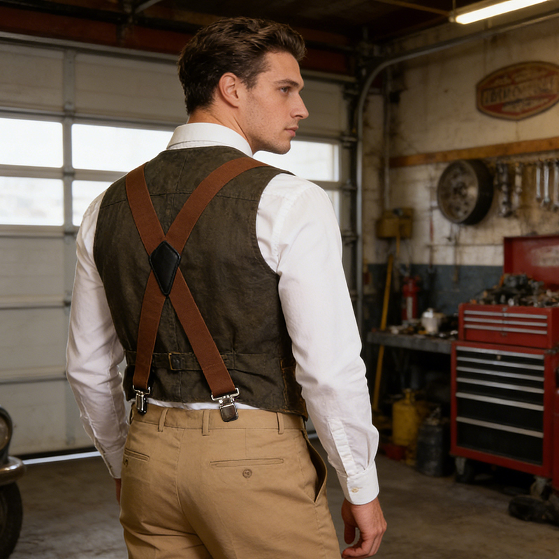 Ретро-подтяжки Y-образной форм – обзор и цена Suspender Clip Formal