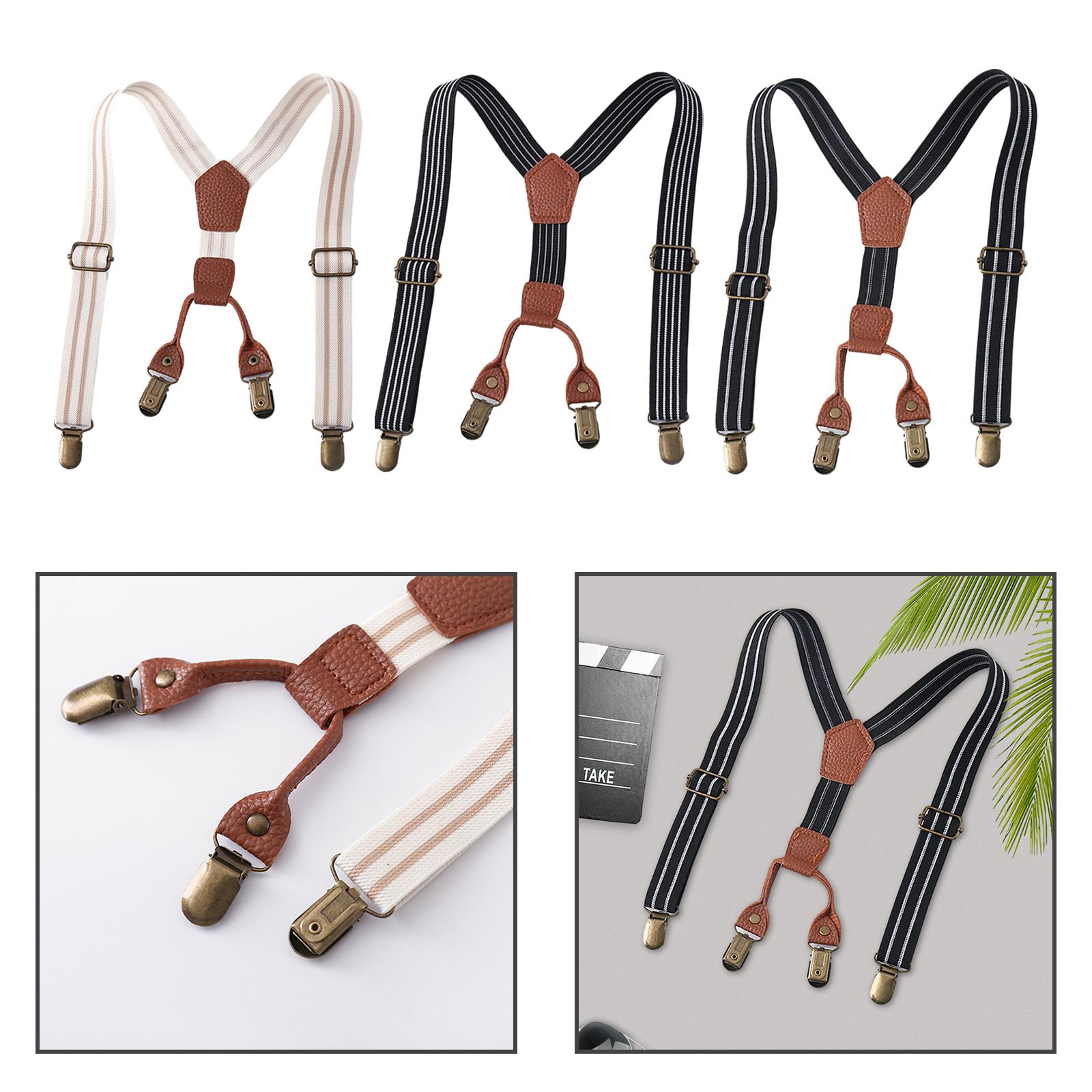 Кожаные детские подтяжки для б – обзор и цена Suspender Clip Formal