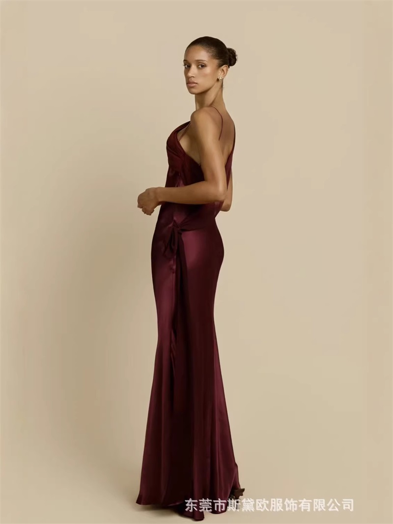 Бордовое атласное платье для в – обзор и цена Men'S Formal Wear For Wedding Guest