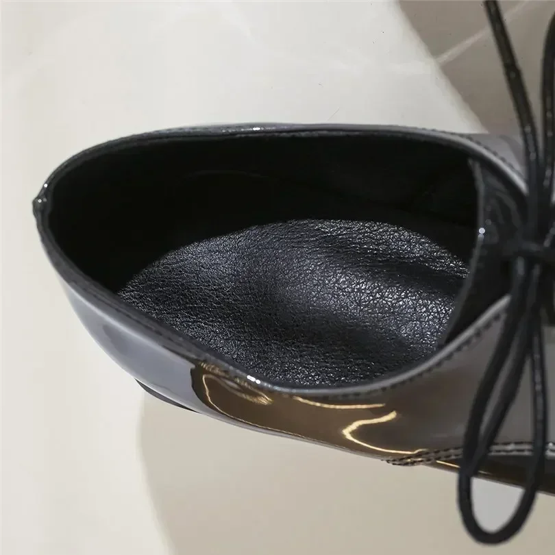 Британские женские оксфорды с  – обзор и цена Patent Leather Oxford