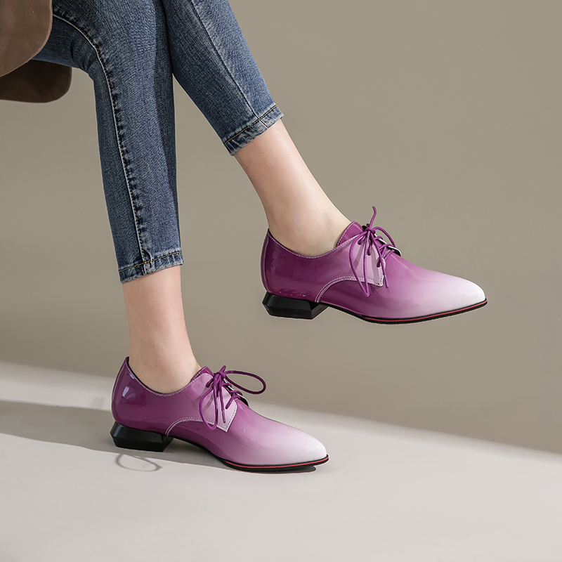 Британские женские оксфорды с  – обзор и цена Patent Leather Oxford