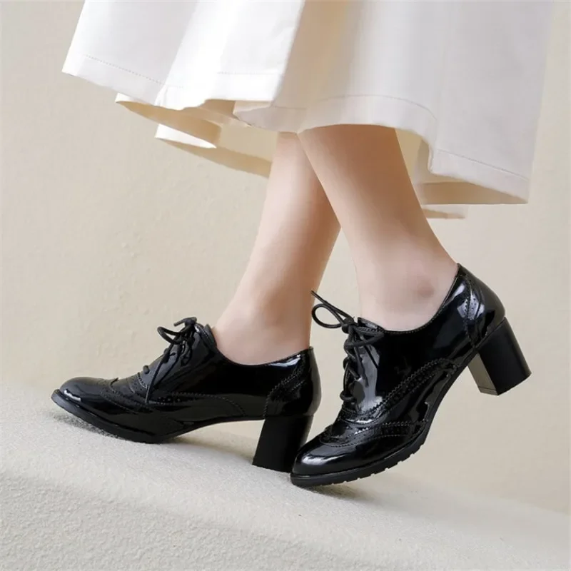 Женские оксфорды в британском  – обзор и цена Patent Leather Oxford