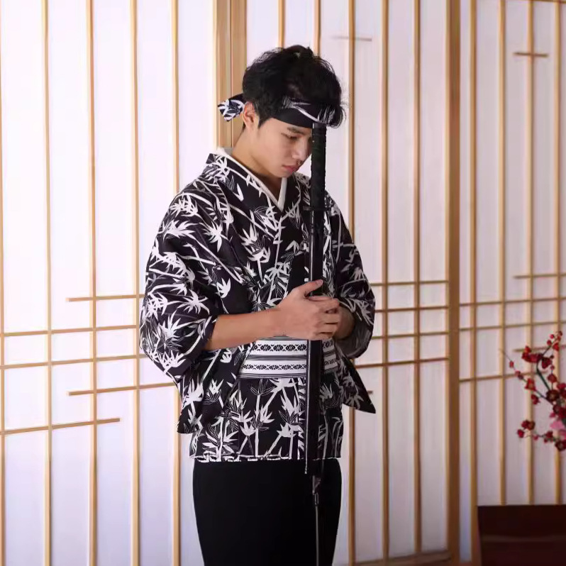 Мужское японское кимоно с бамб – обзор и цена Traditional Japanese Men'S Formal Wear