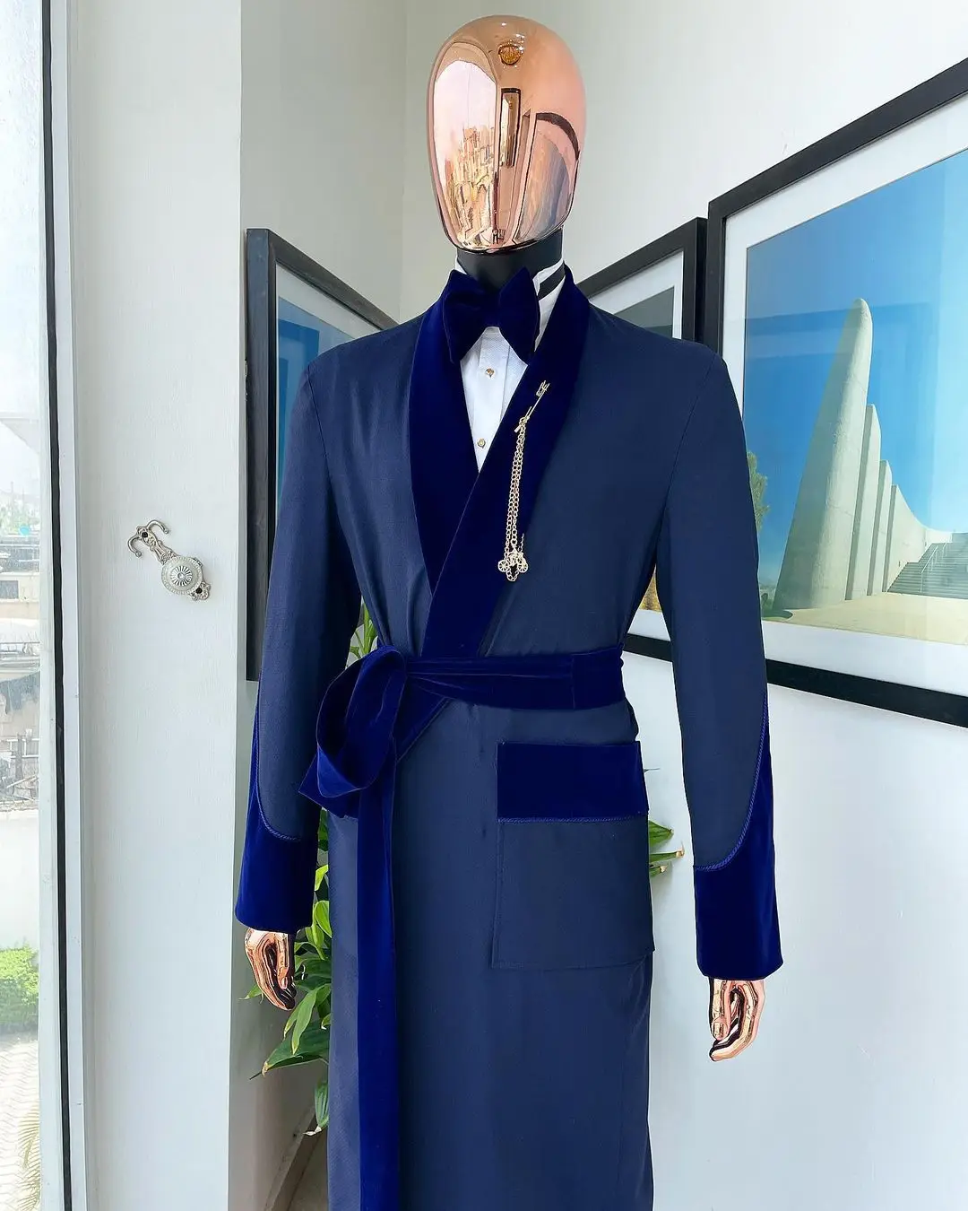 Королевский синий мужской кост – обзор и цена Men Formal Wear Wedding