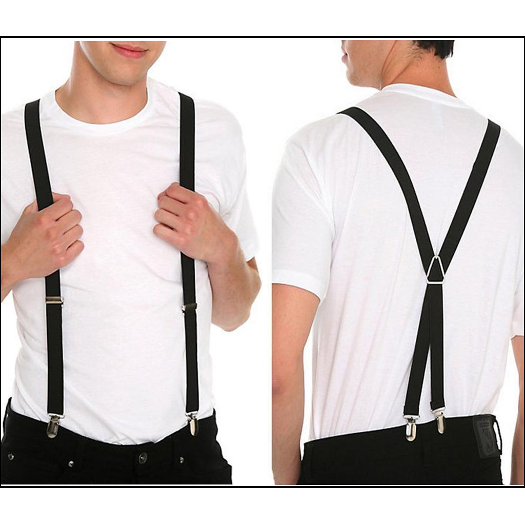 Мужские брюки с подтяжками, ре – обзор и цена Suspender Clip Formal